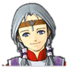 Haswar's portrait in Suikoden V.