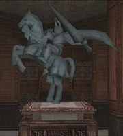 Suikoden III Knight Statue S