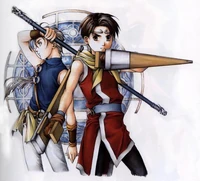 Jowy (left), Riou (right)