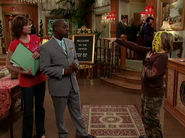 Carey and Mr. Moseby talking to Zack