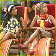 Maddie and London on beach chairs