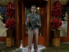 Esteban frozen after going outside.