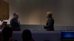 Faye publicly berates Louis