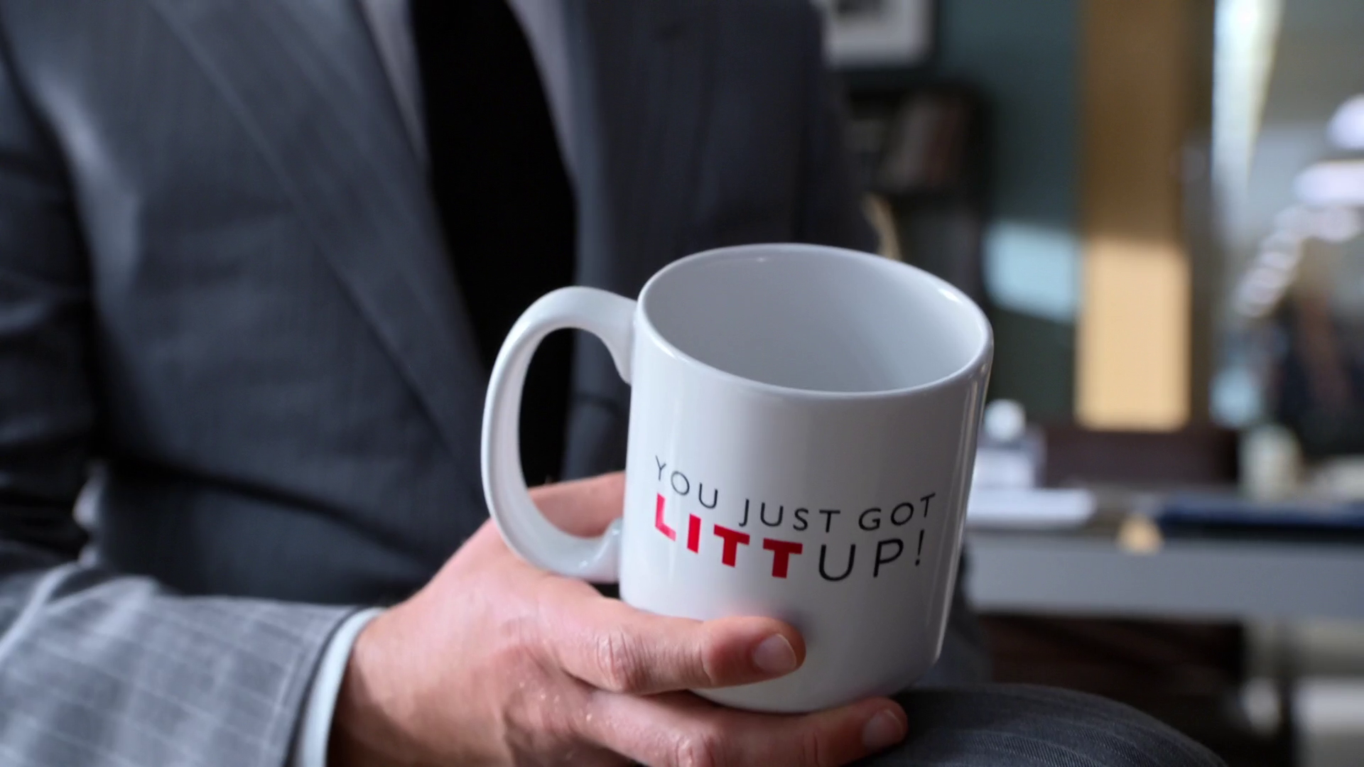 Suits-You Just Got Litt Up! - Louis-Litt - Harvey-Specter - Suits1 Mug -  Funny Coffee Mug - Official Louis-Litt Mug As Seen On Suits- Gift For  Coffee