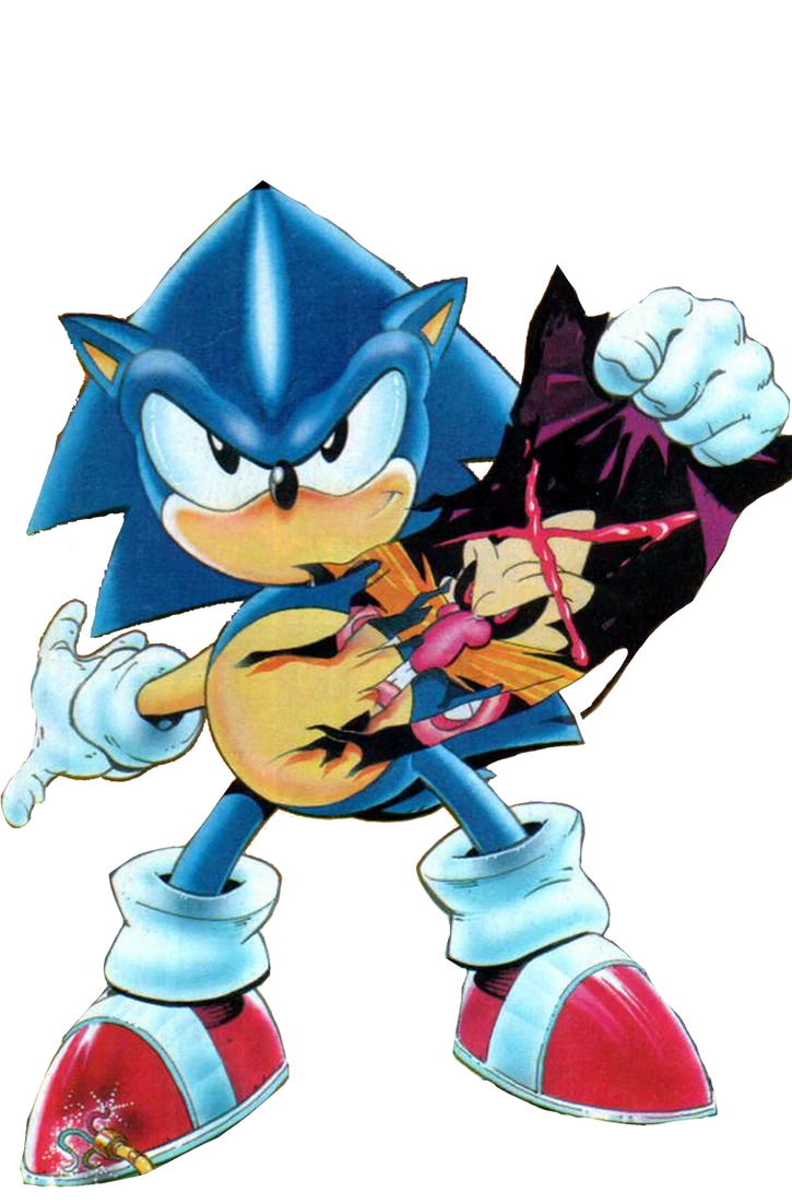 Sonic the Hedgehog (Sonic the Comic) | SukunaEditz Omega Ultra