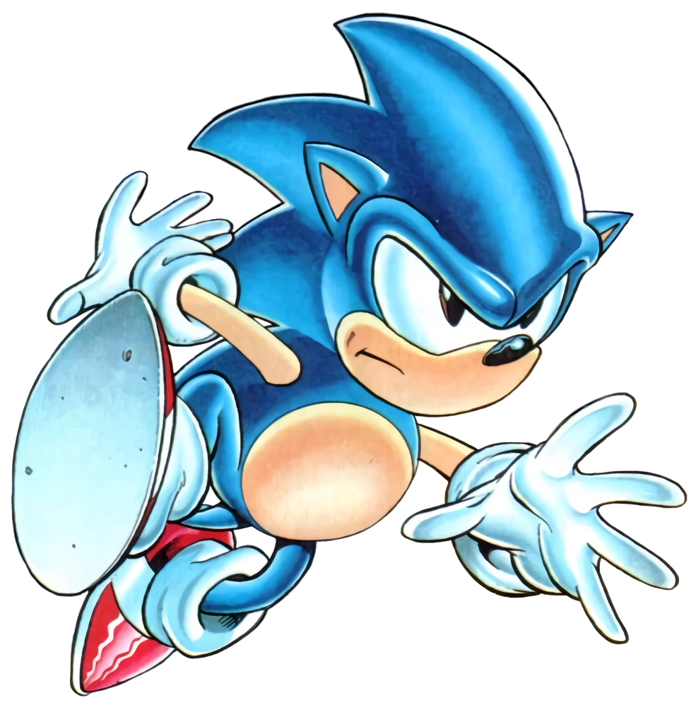 Sonic the Hedgehog (Sonic the Comic) | SukunaEditz Omega Ultra