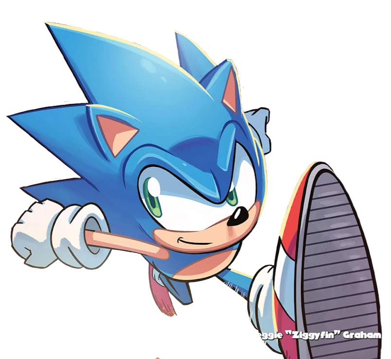 Sonic the Hedgehog (Sonic the Comic) | SukunaEditz Omega Ultra