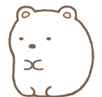 Shirokuma/Polari (しろくま shirokuma) - A shy polar bear who fled from the north. Feels most at ease when drinking tea in the corner with Furoshiki.