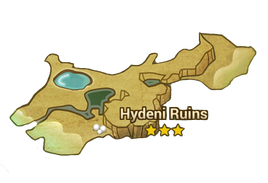 Hydeni Ruins Map