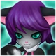 Martial Cat (Dark) Icon
