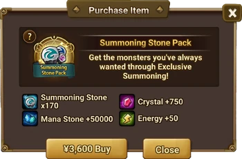 Summoning Stone Pack
