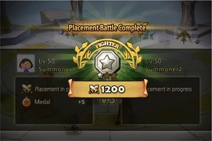 Players will be assigned a grade after 10 placement matches