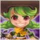 Cow Girl (Wind) Icon