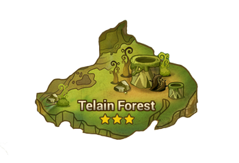 Telain Forest Map