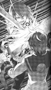 Magna fights Hayato to protect Mikoto