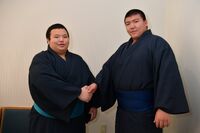Nihonyanagi joins alongside classmate Mudoho (c. 2019)