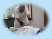 Tochiizumi after retirement as a masseur