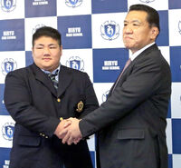 Nagamura gets recruited into Kise stable (c. 2022)