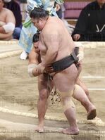 Kotoyusho ensures promotion to Juryo (c. 2021)
