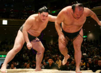 Fukuoka ensures promotion to Juryo (c. 2009)
