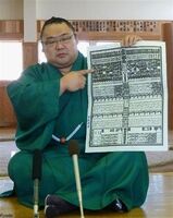 Tsurugidake after promotion to Makuuchi (c. 2011)