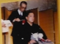 Kumao's retirement ceremony (c. 1994)