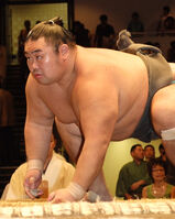 Tsurugidake during his time in the unsalaried ranks (c. 2009)