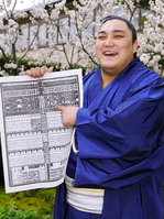 Okinoumi after promotion to Makuuchi (c. 2010)