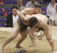Shimoda suffers his first loss to Kageyama (c. 2006)