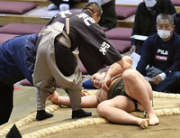 Hagiwara badly injures his knee (c. 2021)