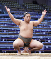 Nikko prepares for his upcoming match (c. 2023)