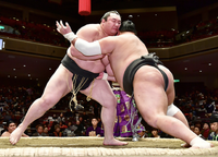 Kagamio battles Hakuyozan (c. 2018)