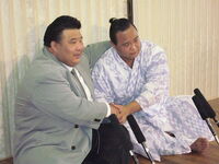Shironoryu after promotion to Juryo (c. 2010)