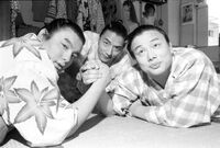Kakureizan and his brothers, Sakahoko and Terao (c. 1981)