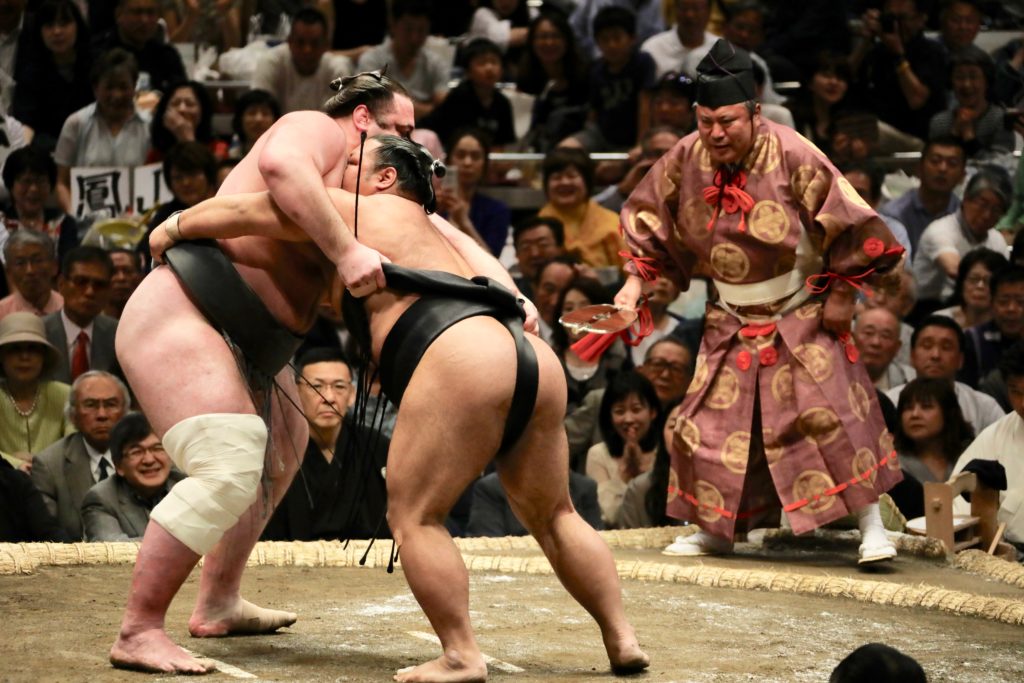 Sumo (Japanese: 相撲)) is a form of competitive full-contact wrestling where ...