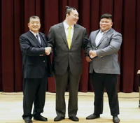 Ochiai gets recruited into Miyagino stable (c. 2022)