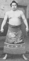 Kitanonada with his kesho-mawashi
