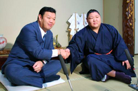 Tochihiryu after promotion to Juryo (c. 2013)