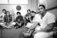 Tongan sumo wrestlers protest their new stablemaster (c. 1976)