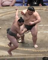 Kazuma defeats Masarufuji to win the Jonokuchi Yusho (c. 2025)