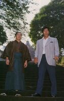 Giant Baba recruits Tenryu into professional wrestling (c. 1976)