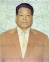 Tamanoumi after retirement as Kataonami Oyakata (c. 1982)