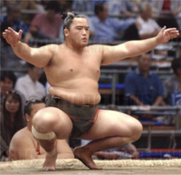 Ryuho during his time in the unsalaried ranks (c. 2002)