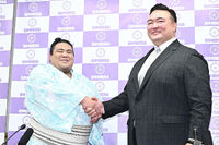 Kayo after promotion to Juryo (c. 2024)