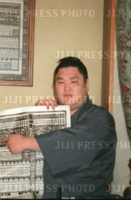 Tamarikido after promotion to Makuuchi (c. 2000)