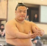 Tochinosato during a regional tour (c. 2010)