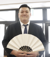 Ikioi after retirement as Kasugayama Oyakata (c. 2024)