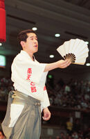 Jiro as a Juryo-kaku yobidashi (c. 1999)