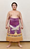 Kurohimeyama during his time in Maezumo (c. 2018)