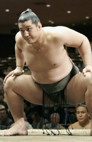 Homasho during his time in the unsalaried ranks (c. 2005)